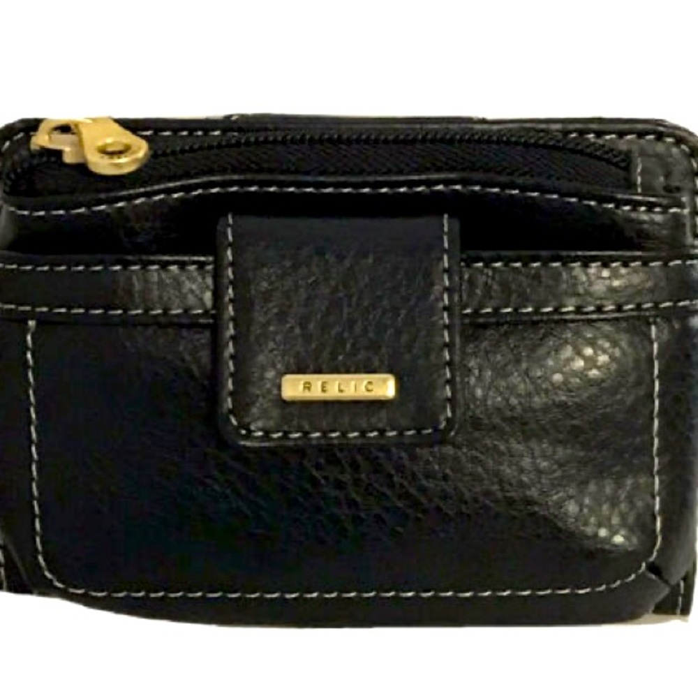 🖤 RELIC Bifold Zip & Button Wallet 🖤